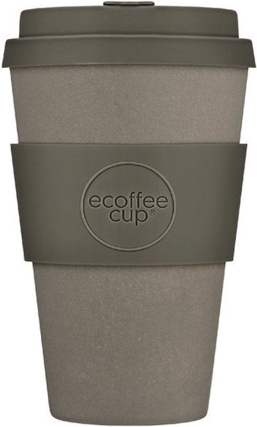 Ecoffee cup Kubek na wynos Solidne Kolory Szary Szary 400ml