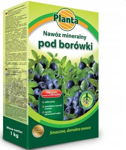 Planta Nawóz do borówek mineralny zakwaszający 1 kg