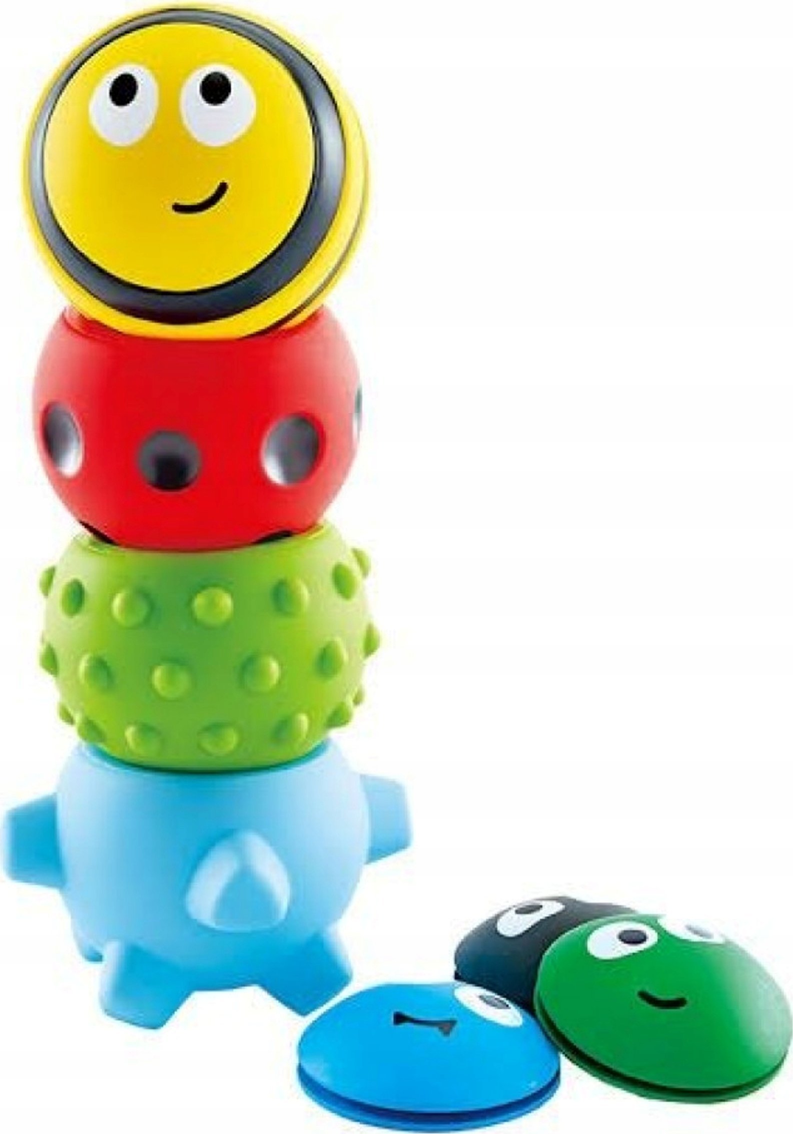 Gumowe piłki piłeczki sensoryczne owady A008