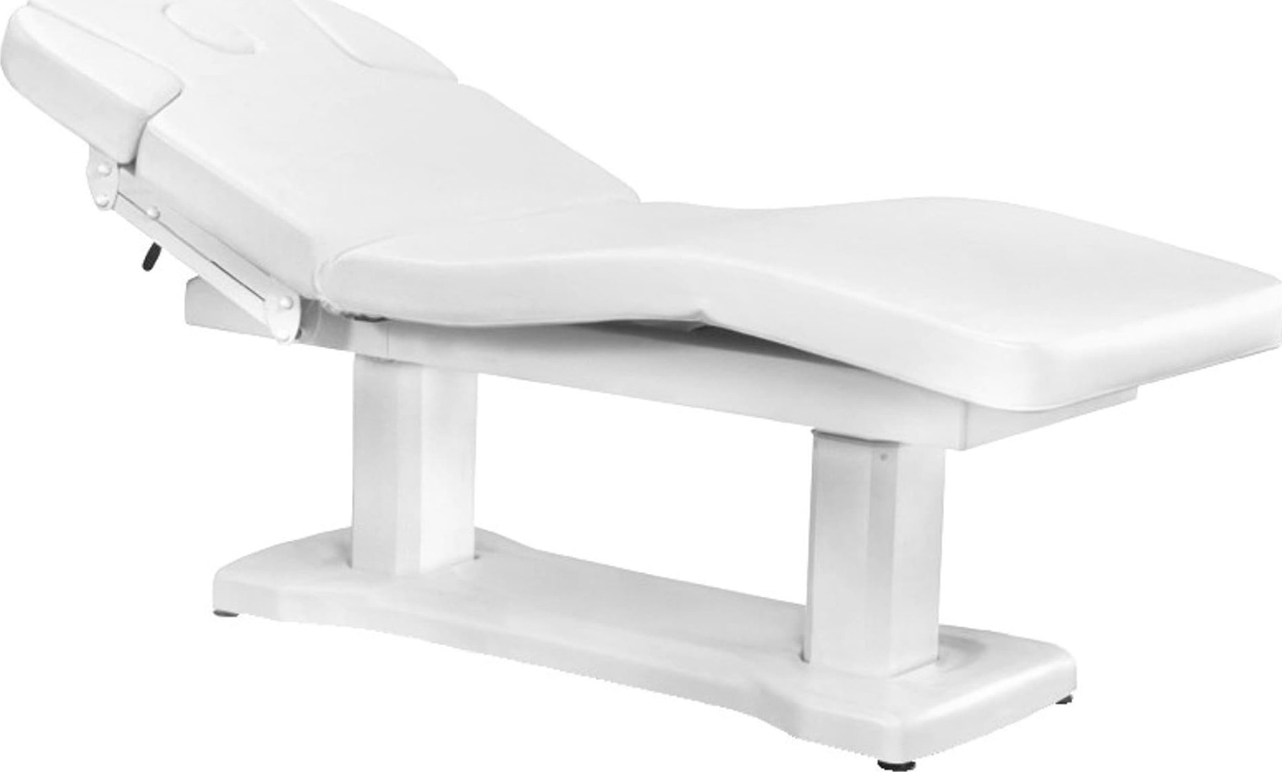 Activeshop Spa leżanka kosmetyczna Azzurro 818A 4 siln. biała podgrzewana