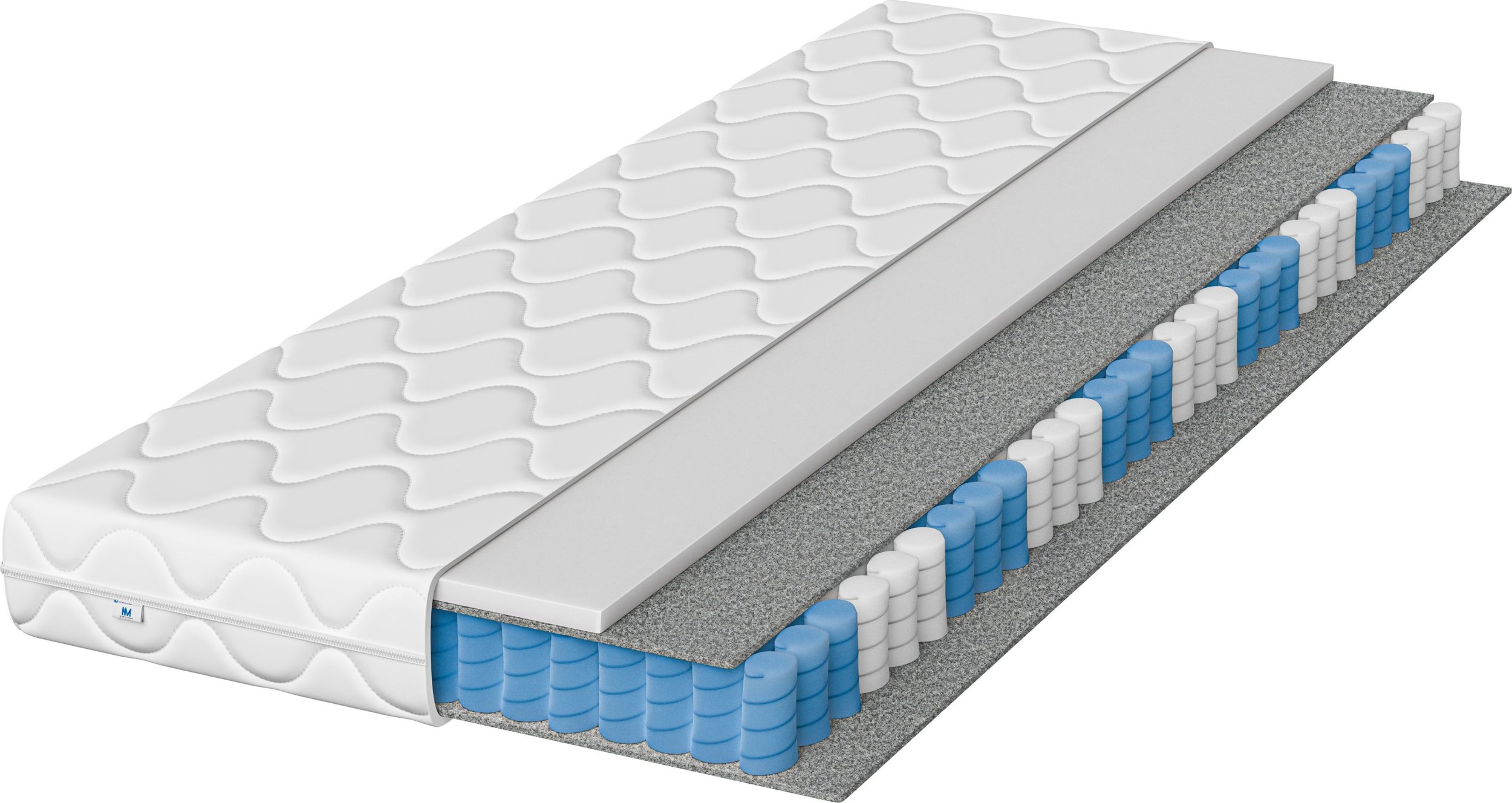 Tompol GOLF 80 x 200 x 14 cm Materac do łóżka kieszeniowy 9 stref