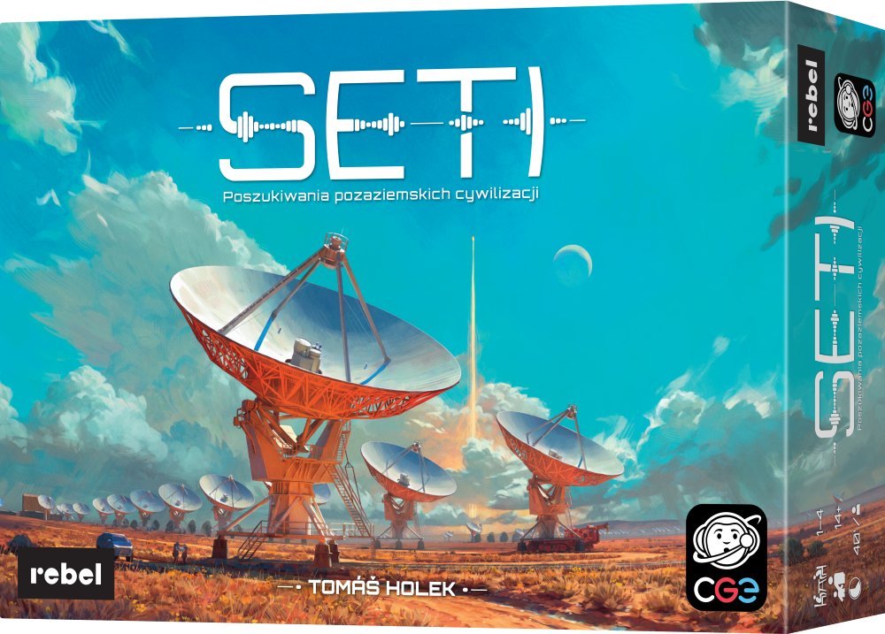 Rebel Gra planszowa SETI: Poszukiwania pozaziemskich cywilizacji