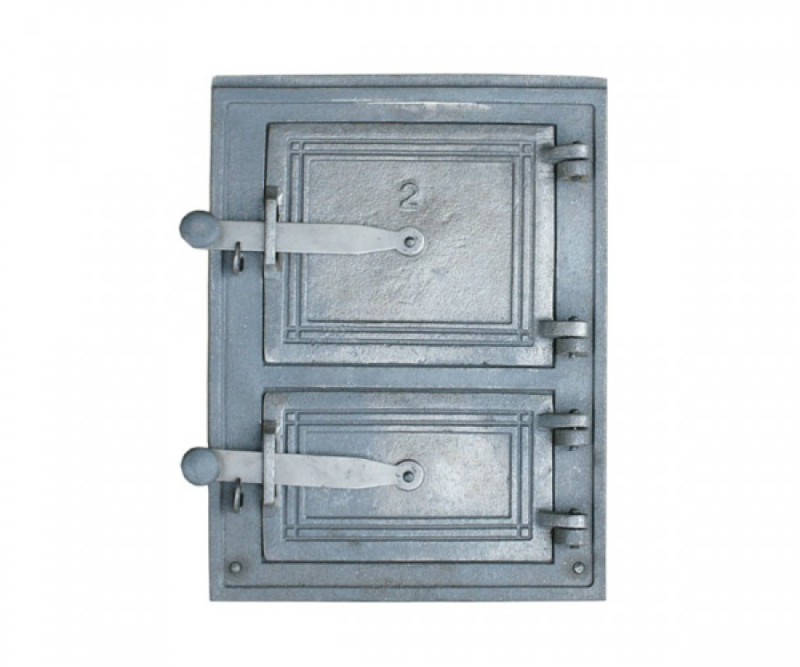 Drzwiczki kuchenne żeliwne nr2 34x26cm