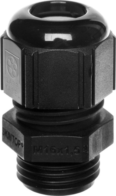 LAPP Dławnica kablowa poliamidowa M16 IP68 SKINTOP STR-M 16x1,5 czarna 53111310