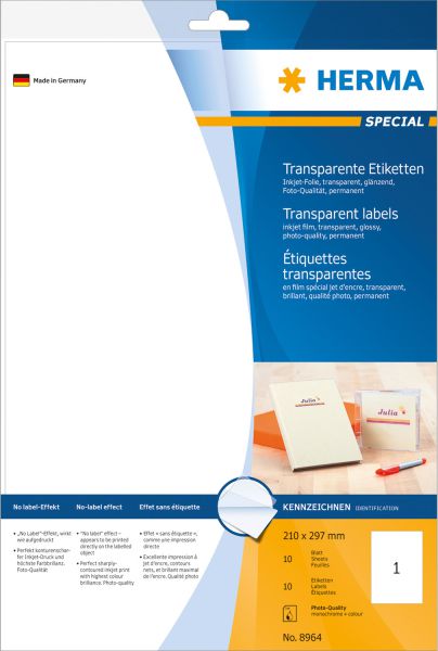 Herma Etykiety do nadruku 10 sztuk (8964)