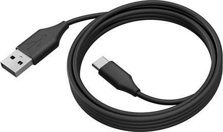 Kabel USB Realpower USB-A - USB-C 1 m Czarny (439615)