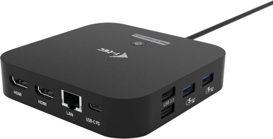 Stacja/replikator I-TEC USB-C Dual HDMI (C31DUALHDMIDOCKPD)