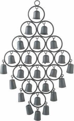 Tajemniczy ogród Dzwonki wiatrowe patynowane wys. 43 cm () - 1337-uniw