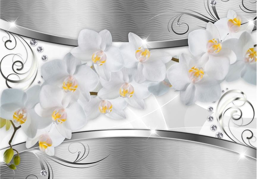 DecoNest Fototapeta - Kwiatowy most - 200X140