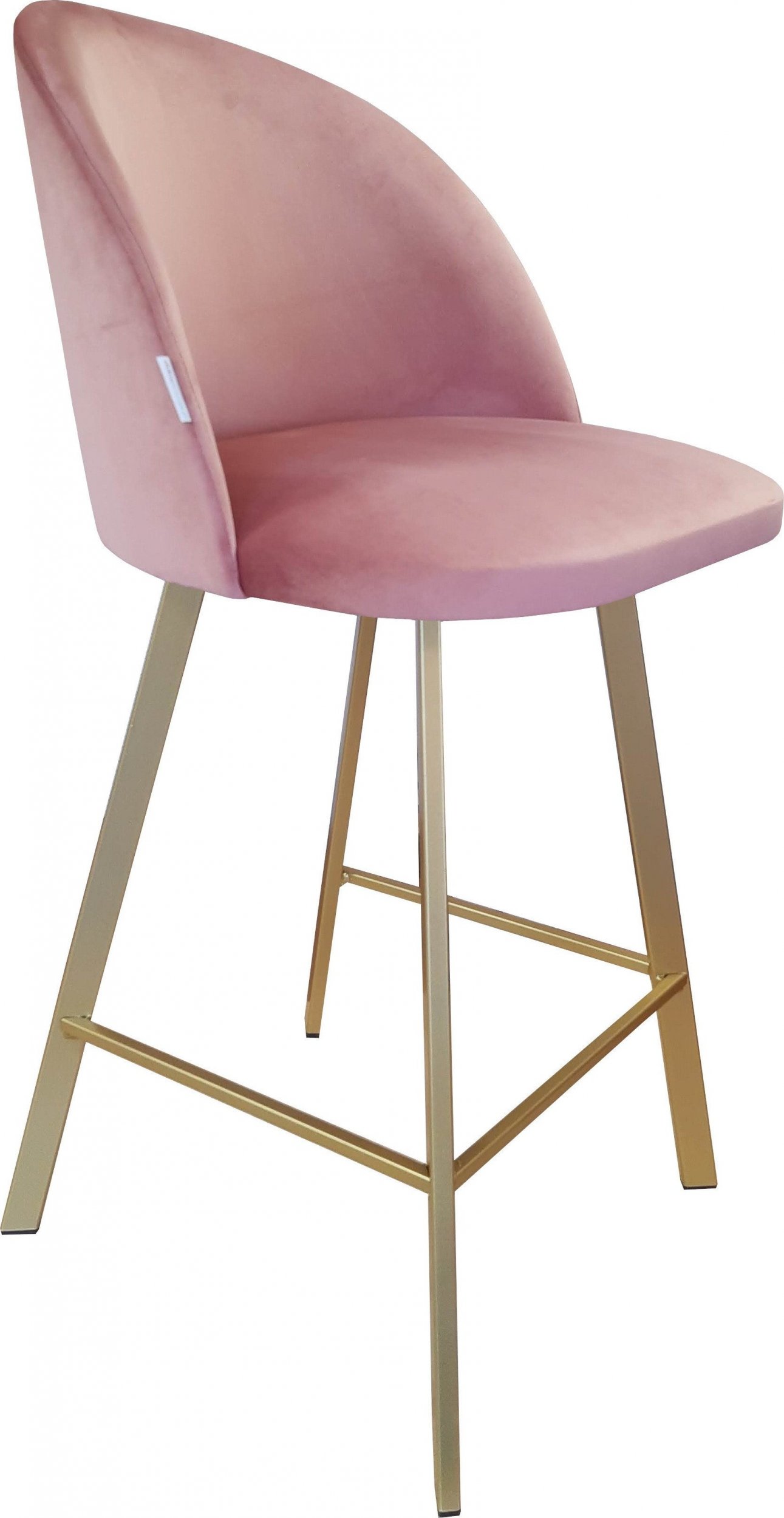 Atos Hoker krzesło barowe Colin podstawa Profil złota MG58