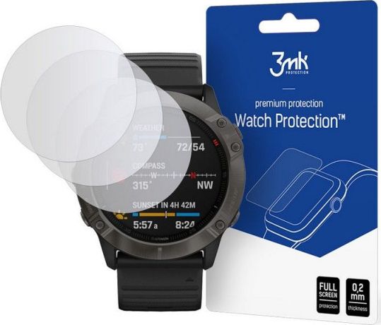 3MK SZKŁO HYBRYDOWE 3MK WATCH PROTECTION GARMIN FENIX 6X/6X PRO (5903108292245) - 5903108292245