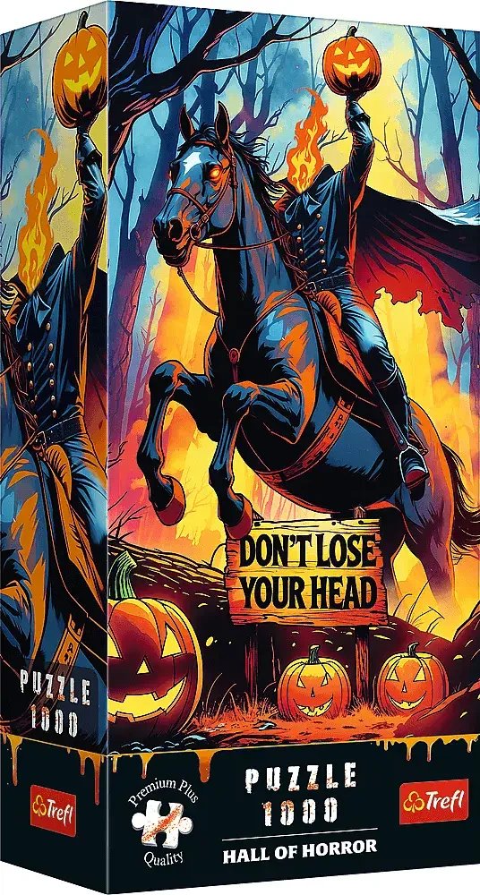 PUZZLE 1000 PremPlus HallOfHorror Jeździec...12131
