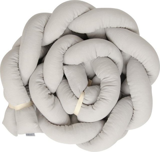 BabyMatex Ochraniacz 30 x 200 do Łóżeczka Warkocz Muslin 42