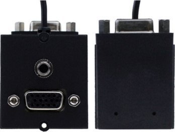 Bachmann Ramka BACHMANN 1xVGA+jack, wyjście 90 boczne