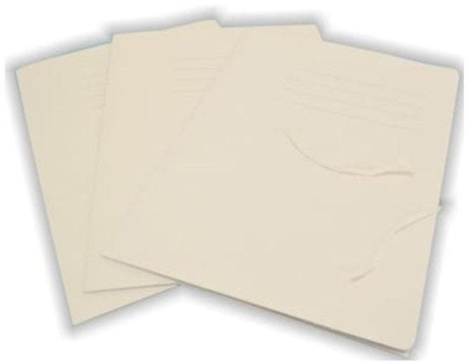 Teczka A4 biała wiązana (10szt)