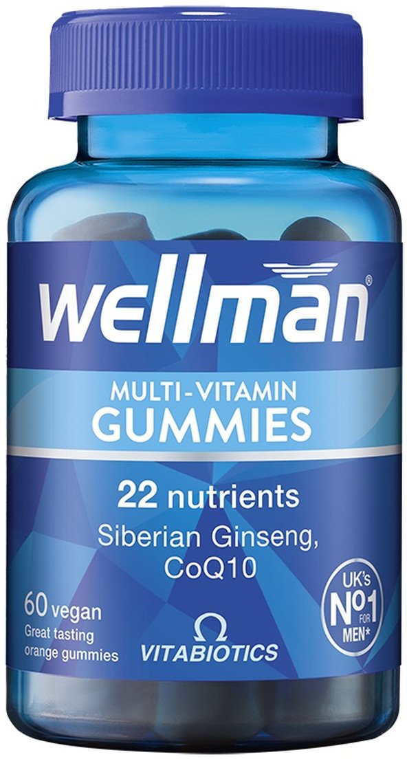 VITABIOTICS_Wellman suplement diety wspierający zdrowie mężczyzn 60 żelek