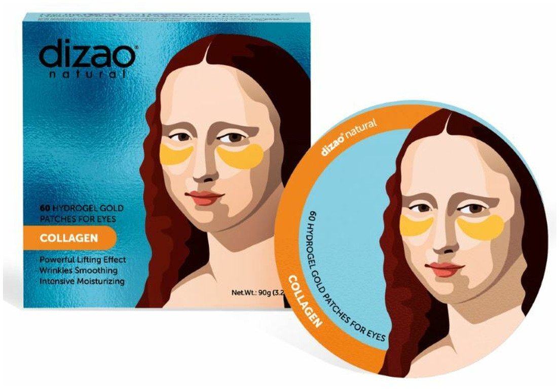 Dizao hydrożelowe płatki pod oczy Kolagen 60 szt.