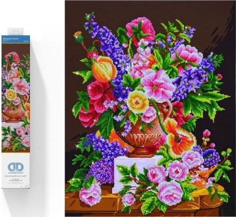 DIAMOND DOTZ Haft diamentowy Diamond Dotz Bukiet kwiatów 61x75cm DD12019