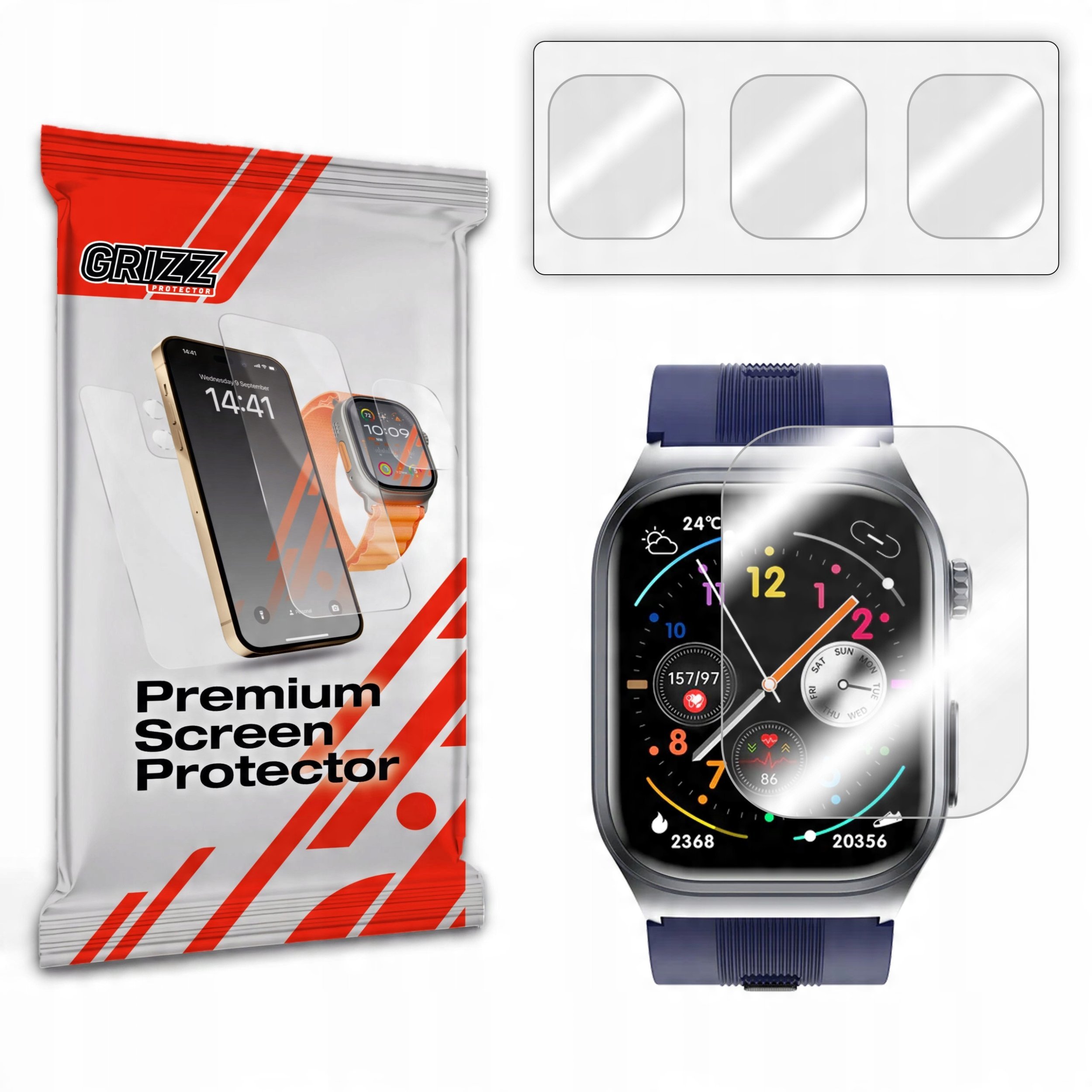 Folia hydrożelowa GrizzGlass Hydrofilm do Rogbid Rowatch D1