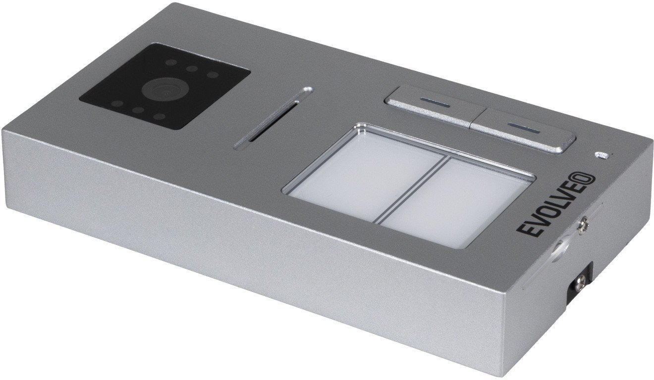 EVOLVEO DoorPhone 20-2W - 2 drátový videotelefon s aplikací pro dvě domácnosti a 32GB pamětí