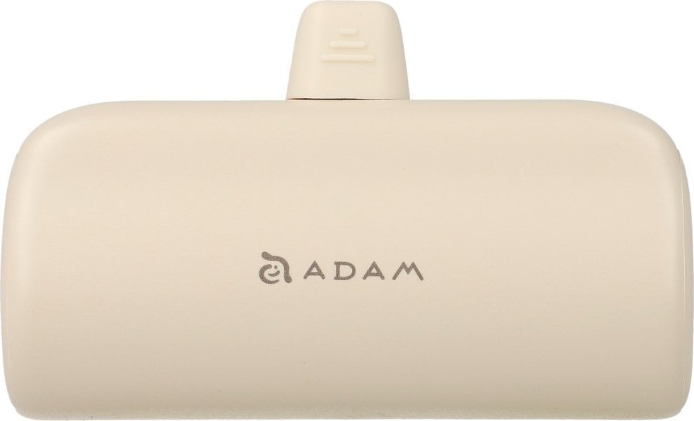 Powerbank Adam Elements Gravity P5C - kompaktowy powerbank USB-C 5000mAh beżowy