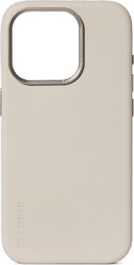 Decoded Leather Backcover for iPhone 15 Pro Max Clay