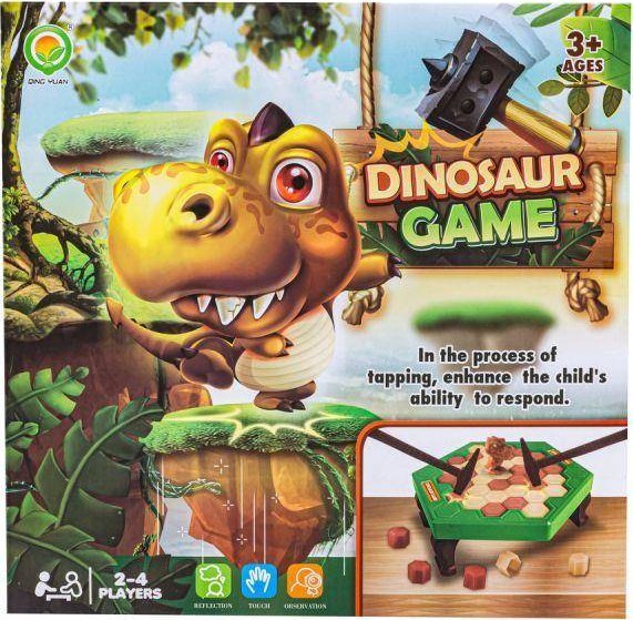 DK Gra Zręcznościowa URATUJ DINOZAURA DINO Pozioma Plansza Pułapka Plastry Miodu