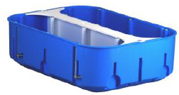 Simet Puszka elektroinstalacyjna P6x60D 60mm multibox niebieska - 32174203