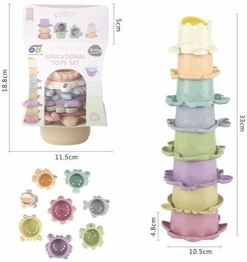 Kubki piramida do kąpieli