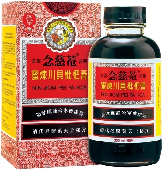 Syrop ziołowy Nin Jiom Pei Pa Koa 300ml - Nin Jiom