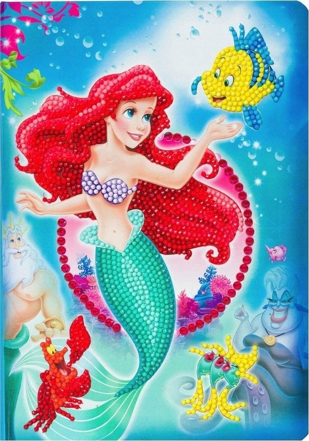 Epee Notatnik Crystal Art Mała Syrenka