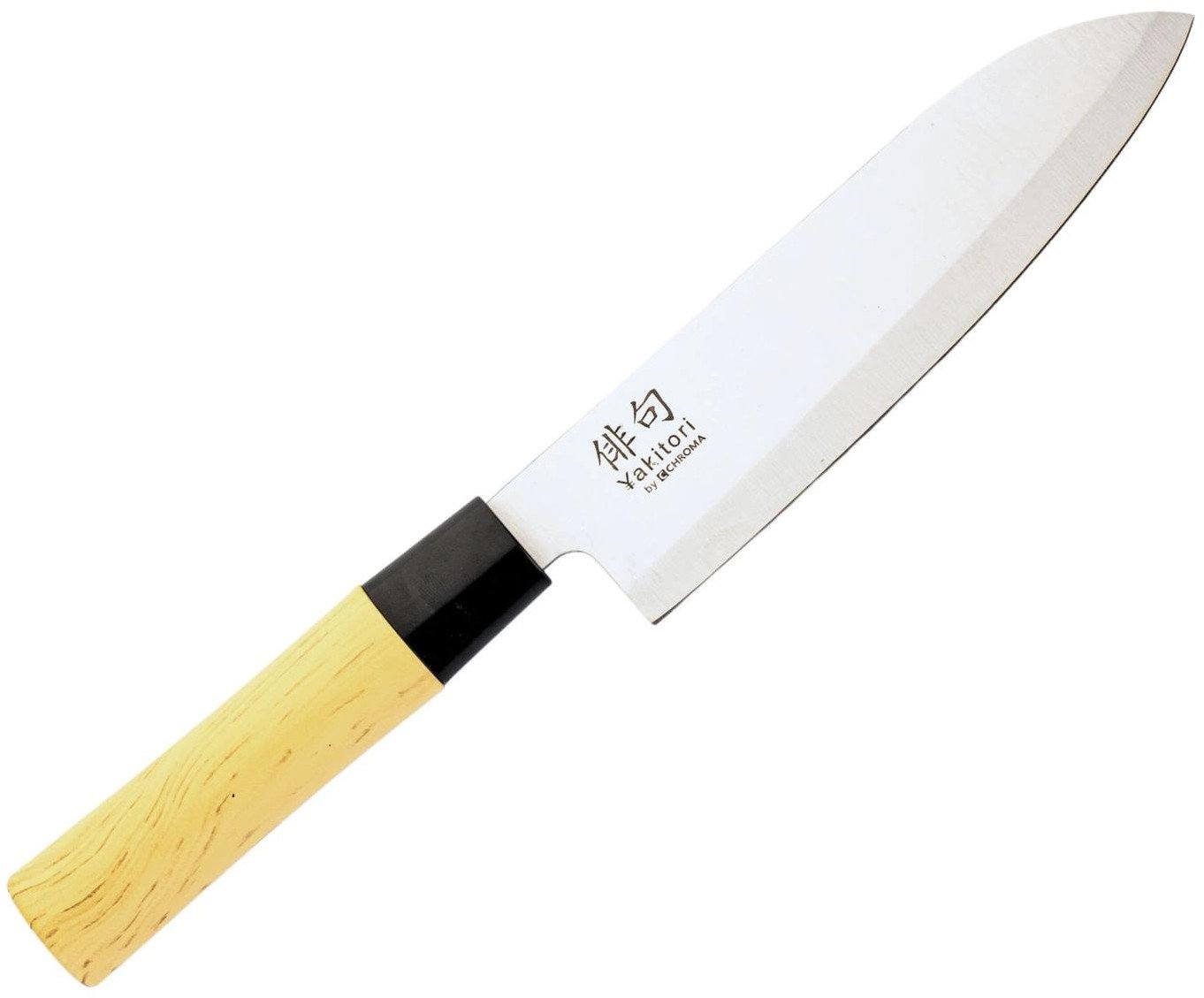 HAIKU Yakitori Japoński Nóż Santoku 175 mm HY7