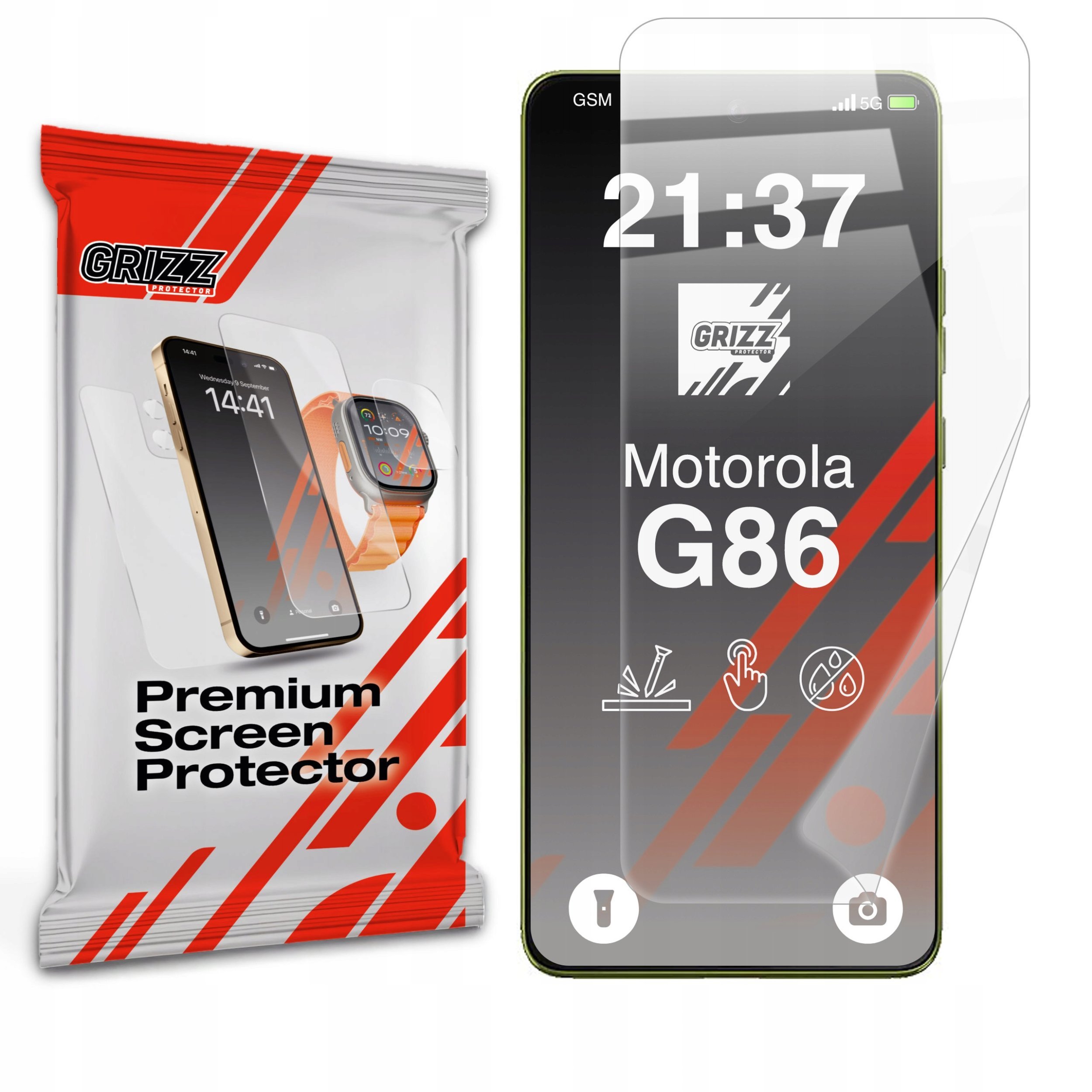 Folia ceramiczna GrizzGlass CeramicFilm do Motorola Moto G86