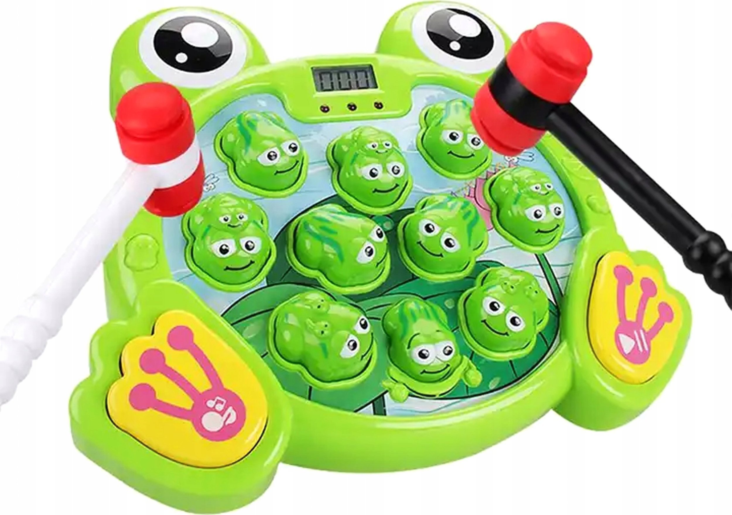 LeanToys Gra ZrÄcznoÅciowa Å»abka MÅotkiem dla Dzieci 3+ lata