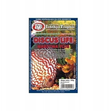 MROŻONKA DISCUS LIFE Z WARZYWAMI 100G