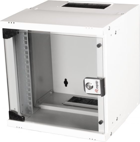 Szafa Equip Equip Wandgehäuse 10" 06U 300x300mm Glastür grau