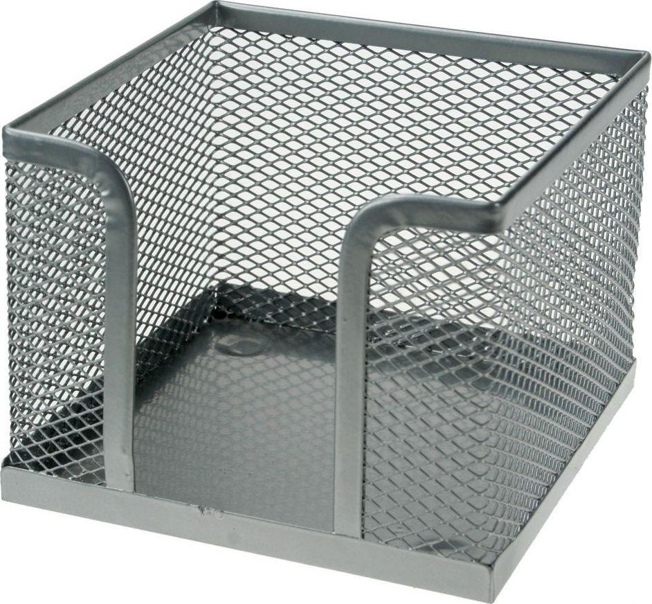 Titanum Pojemnik na kartki siatka srebrny