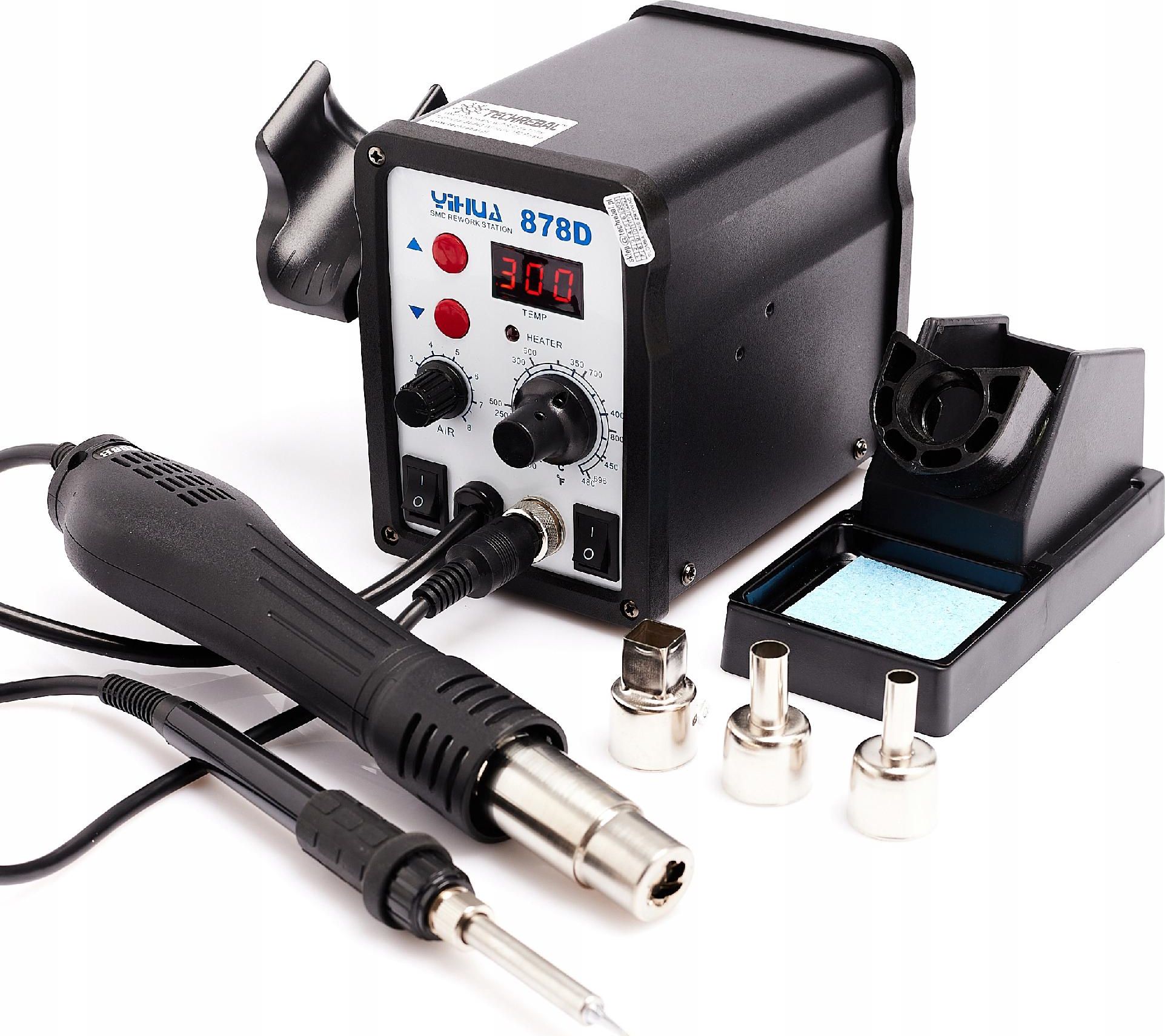 Techrebal Stacja lutownicza Yihua 878D