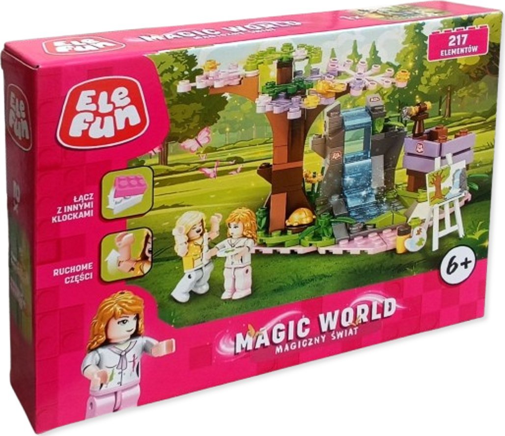 Elefun Klocki Elefun - Magic World - Magiczny świat 8823