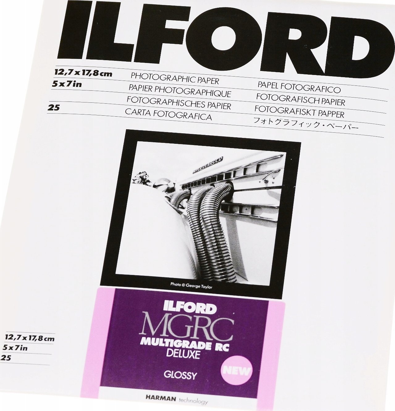 Ilford 1x 25 Ilford MG RC DL 1M 13x18