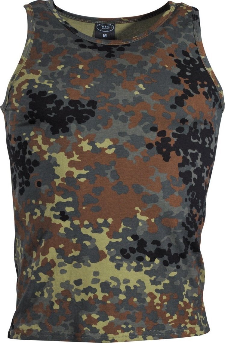 MFH Podkoszulek US wojskowy flecktarn 170g / m2 S
