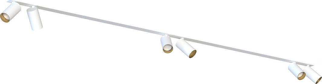 Lampa sufitowa Nowodvorski Biały spot loftowy Mono 7687 salonowa lampa kierunkowa metalowa