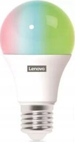 Lenovo Lenovo Smart Bulb [E27 Sockel, 16.8 Mio Farben, Sprachsteuerung, 800 lm]