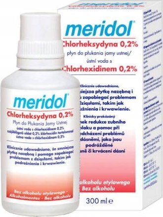 Meridol Płyn do płukania 0,2% 300 ml