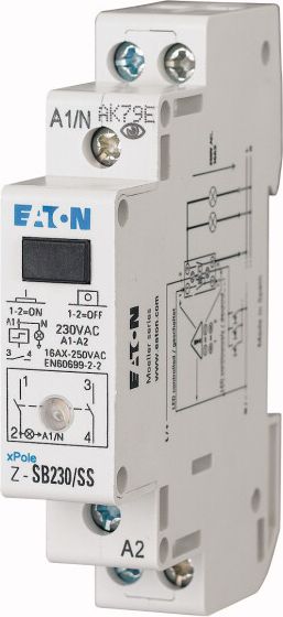 Eaton Przekaźnik impulsowy 16A 230V AC 2Z Z-SB230/SS (265301)