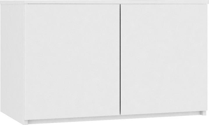 Fabryka Mebli Akord NADSTAWKA NA SZAFĘ S 90 cm BIAŁA 2 DRZWI