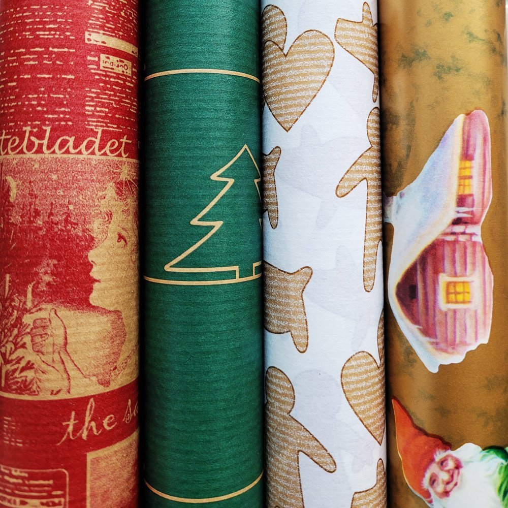 Fastima Papier ozdobny świąteczny zestaw 70cmx2m 70mA