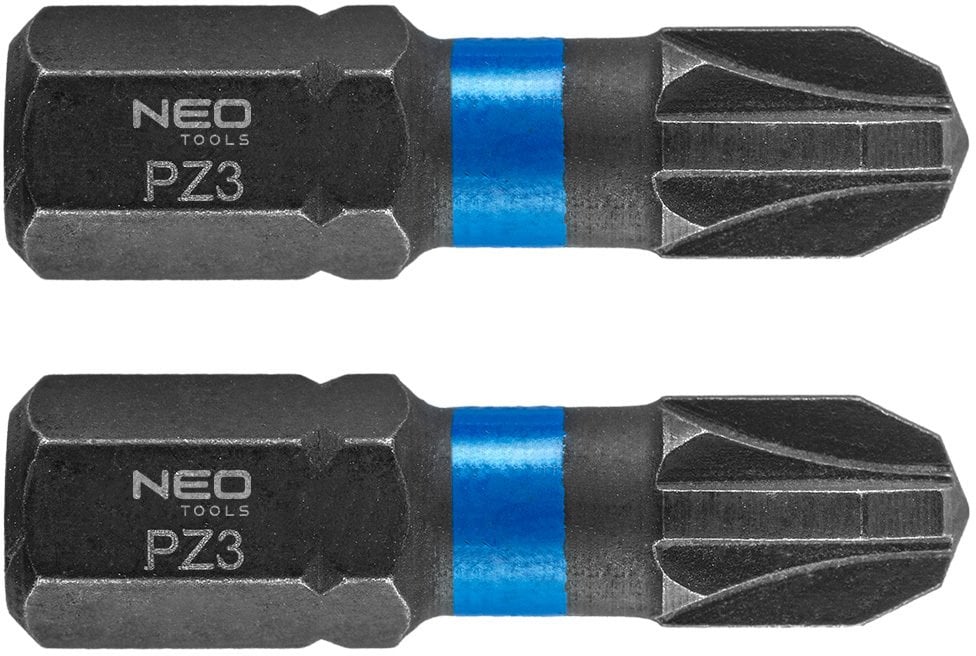 Bity udarowe PZ3 x 25 mm, 2 szt.