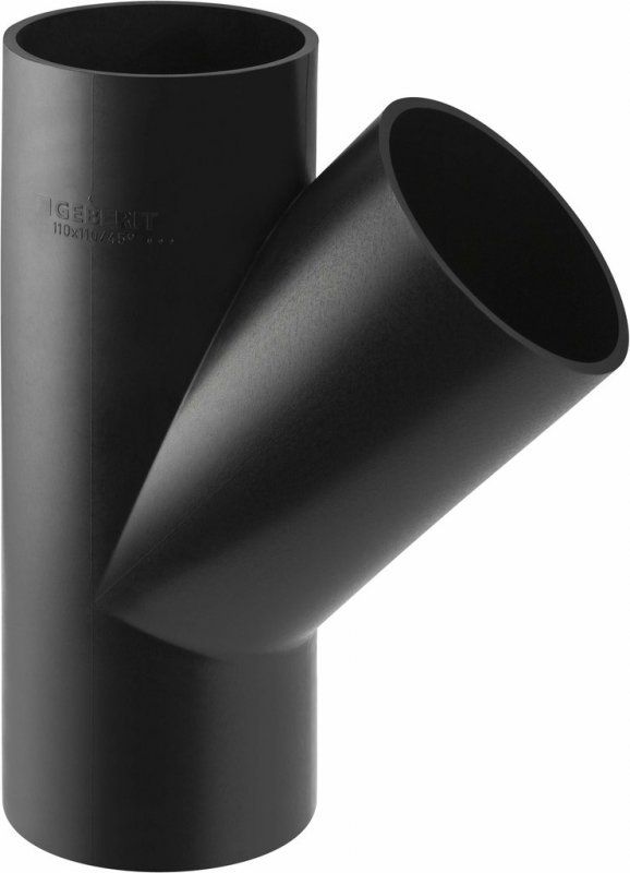Geberit Trójnik PE 45° 75 x 40mm (365.109.16.1)