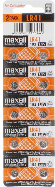 Maxell Bateria LR41 10 szt.